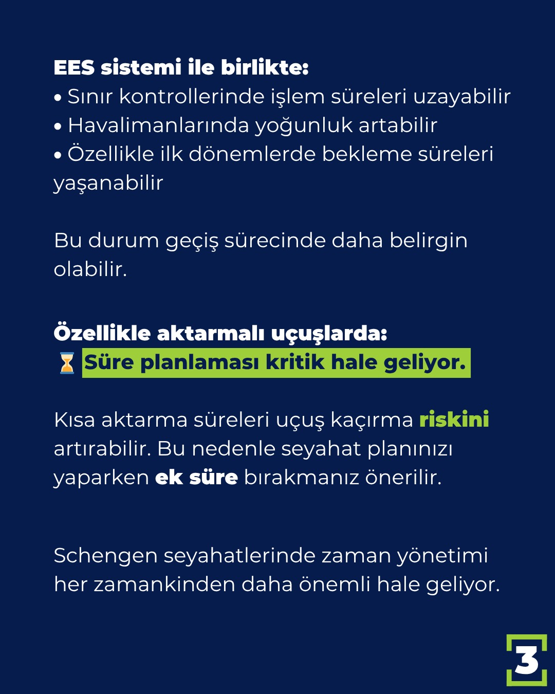 EES Uygulama Takvimi Türk Vatandaşları Schengen 2026 İnfografik